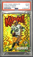 Aaron Rodgers [Gold] #K-AR Football Cards 2020 Panini Absolute Kaboom Prices
