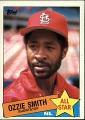 Ozzie Smith Baseball Cards 1985 Topps Prices