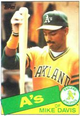 Mike Davis #778 Baseball Cards 1985 Topps Prices
