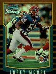 Corey Moore [Refractor] Football Cards 2000 Bowman Chrome Prices