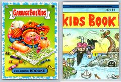 Coloring Brooke [Blue] #5b Garbage Pail Kids Book Worms Prices