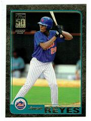 Jose Reyes [Gold] #T242 Baseball Cards 2001 Topps Traded Prices
