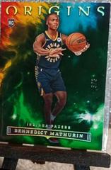 Bennedict Mathurin [Green] #2 Basketball Cards 2022 Panini Origins Prices