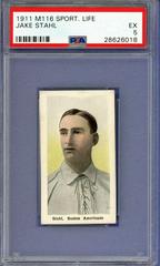 Jake Stahl Baseball Cards 1911 M116 Sporting Life Prices