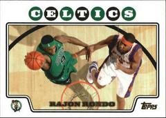Rajon Rondo [Gold] Basketball Cards 2008 Topps Prices