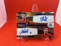 Alvaro Morata [Copper Prizm] #SI-AMO Soccer Cards 2020 Panini Select UEFA Euro Signatures Prices