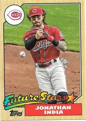 Jonathan India #87FS-10 Baseball Cards 2022 Topps Oversized 1987 Topps Future Stars Prices