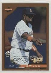 Tony Gwynn [Series 1] #15 Baseball Cards 1996 Score Dugout Collection Prices