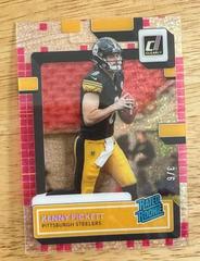 Kenny Pickett [Techno] Football Cards 2022 Panini Clearly Donruss Prices