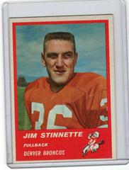 Jim Stinnette #78 Football Cards 1963 Fleer Prices