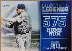 Babae Ruth #LL-3 Baseball Cards 2018 Topps Longball Legends Prices