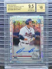 Bryce Ball [Speckle Refractor] Baseball Cards 2020 Bowman Chrome Prospect Autographs Prices