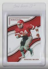 Herschel Walker [Ruby] #18 Football Cards 2023 Panini Immaculate Collection Collegiate Prices
