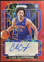 Cade Cunningham [Choice Prizm] #RS-CCA Basketball Cards 2021 Panini Prizm Rookie Signatures Prices