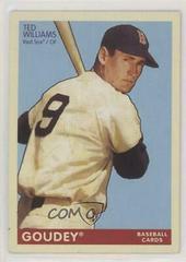 Ted Williams #215 Baseball Cards 2009 Upper Deck Goudey Prices