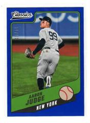 Aaron Judge [Blue] #24 Baseball Cards 2022 Panini Chronicles Classics Prices