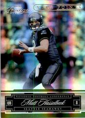 Matt Hasselbeck [Xtra Points Green] #130 Football Cards 2007 Playoff Prestige Prices