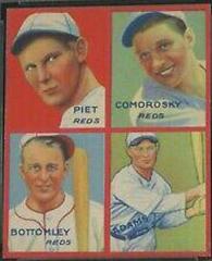 Adams, Bottomley [Comorosky, Piet] Baseball Cards 1935 Goudey 4 in 1 Prices