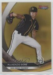 MacKenzie Gore [Gold Refractor] Baseball Cards 2020 Bowman's Best Top Prospects Prices