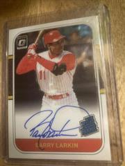 Barry Larkin #RRR-BL Baseball Cards 2021 Panini Donruss Optic Retro Rated Rookie Signatures Prices