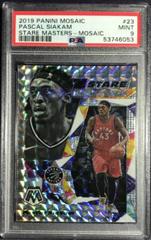 Pascal Siakam Basketball Cards 2019 Panini Mosaic Stare Masters Prices