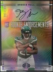 Breece Hall Football Cards 2022 Panini Illusions Rookie Endorsements Autographs Prices