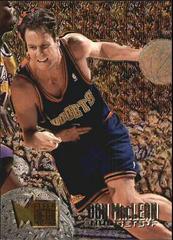 Don MacLean #142 Basketball Cards 1995 Metal Prices