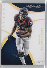 Arian Foster [Gold] #4 Football Cards 2015 Panini Immaculate Prices