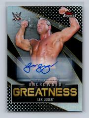 Lex Luger [Autograph] #UG-9 Wrestling Cards 2021 Topps Finest WWE Uncrowned Greatness Prices