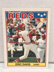Eric Davis #18 Baseball Cards 1988 Topps American Prices
