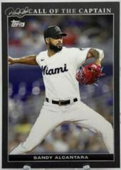 Sandy Alcantara [Black] #3 Baseball Cards 2022 Topps X Derek Jeter Prices