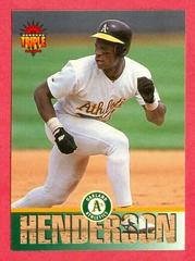 Rickey Henderson Baseball Cards 1994 Donruss Triple Play Prices