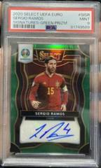 Sergio Ramos #SI-SR Soccer Cards 2020 Panini Select UEFA Euro Signatures Prices
