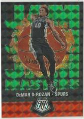 DeMar DeRozan [Green Mosaic] #9 Basketball Cards 2019 Panini Mosaic Jam Masters Prices