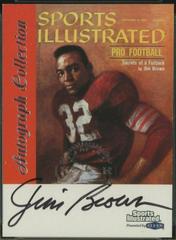 Jim Brown Football Cards 1999 Sports Illustrated Autograph Collection Prices