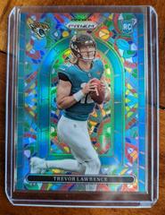Trevor Lawrence #SG-1 Football Cards 2021 Panini Prizm Stained Glass Prices