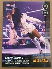 Sasha Banks #59 Wrestling Cards 2020 Topps Now WWE Prices