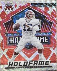 Jim Kelly [Red] Football Cards 2022 Panini Mosaic HoloFame Prices