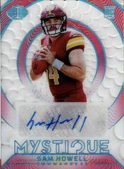 Sam Howell [Autograph Pink] #M-5 Football Cards 2022 Panini Illusions Mystique Prices
