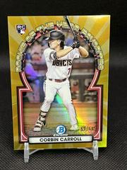 Corbin Carroll [Gold] #ROYF-1 Baseball Cards 2023 Bowman Chrome Rookie of the Year Favorites Prices