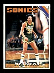 Fred Brown Basketball Cards 1975 Topps Prices