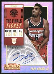 Troy Brown Jr. [Ball High Autograph the Finals] #108 Basketball Cards 2018 Panini Contenders Prices