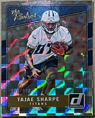 Tajae Sharpe #30 Football Cards 2016 Panini Donruss the Rookies Prices