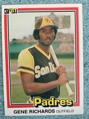 Gene Richards Baseball Cards 1981 Donruss Prices