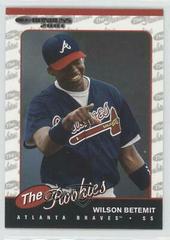 Wilson Betemit #R103 Baseball Cards 2001 Donruss Rookies Prices