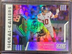 Eli Manning Football Cards 2019 Panini Score Signal Callers Prices