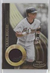 Craig Biggio #MLR-CB Baseball Cards 2022 Topps Gold Label MLB Legends Relics Prices