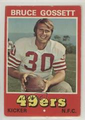 Bruce Gossett #7 Football Cards 1974 Wonder Bread Prices