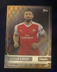Olivier Giroud [Orange] Soccer Cards 2016 Topps UEFA Champions League Showcase Prices