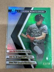 Colson Montgomery [Green] Baseball Cards 2022 Bowman Platinum Portfolios Prices